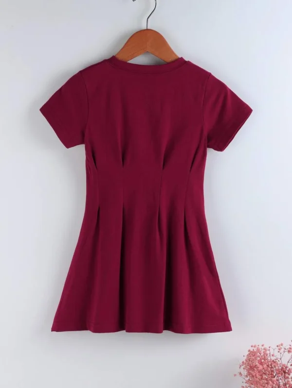 Vestido túnico con diseño de fruncido - Imagen 2