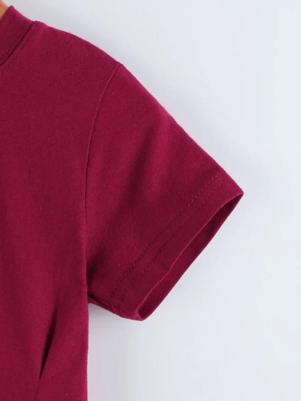 Vestido túnico con diseño de fruncido - Imagen 4