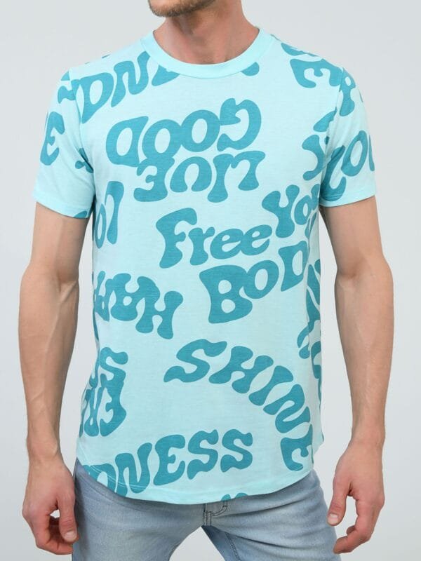 Playera Estampado de Letras - Imagen 3