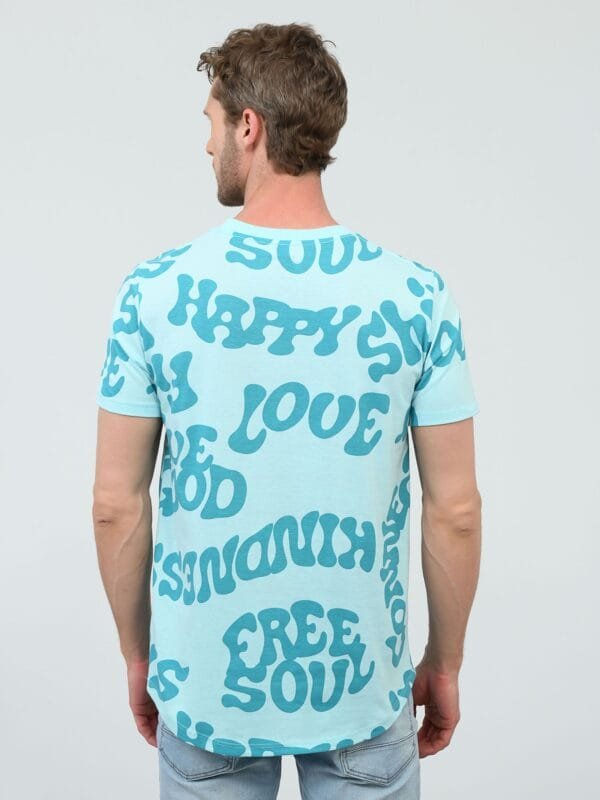 Playera Estampado de Letras - Imagen 2