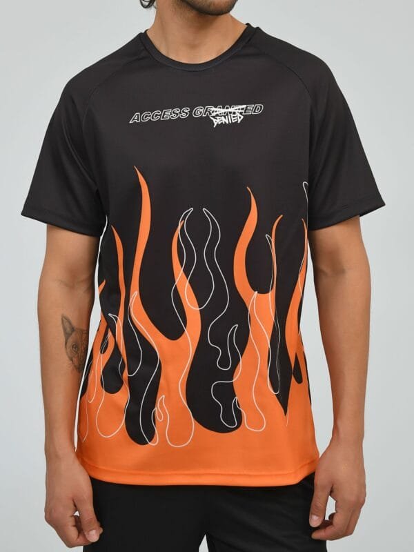 Playera Sublimada Flamas - Imagen 3