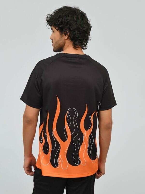 Playera Sublimada Flamas - Imagen 4