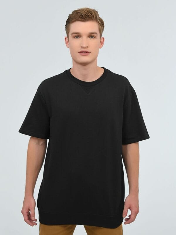 Playera Boxy Negra - Imagen 3