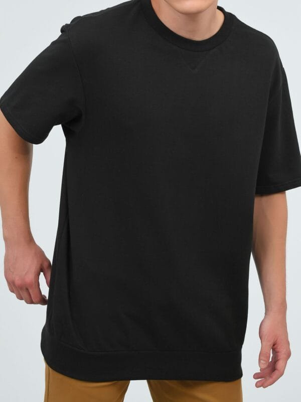 Playera Boxy Negra - Imagen 4