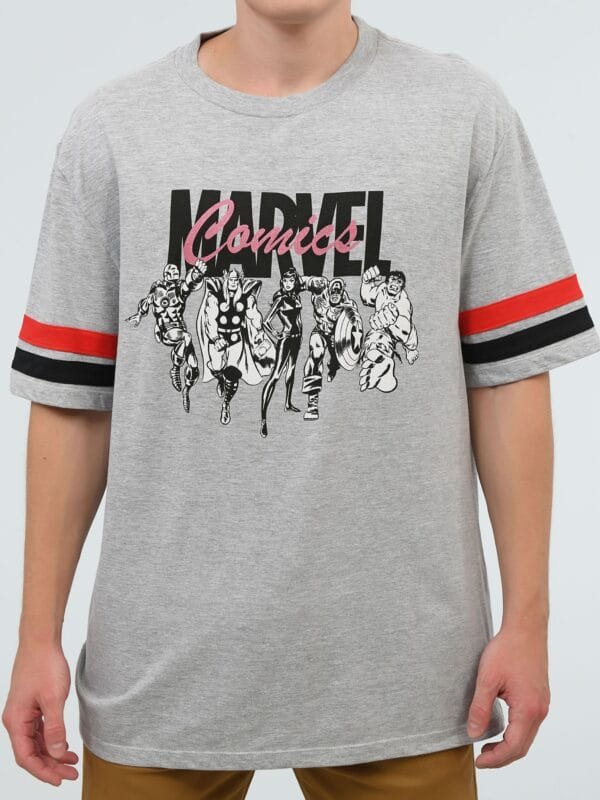 Playera Franjas Marvel Comics - Imagen 3