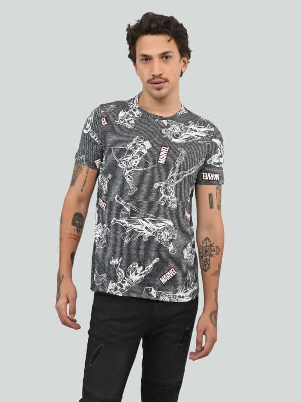 Playera Gris Marvel