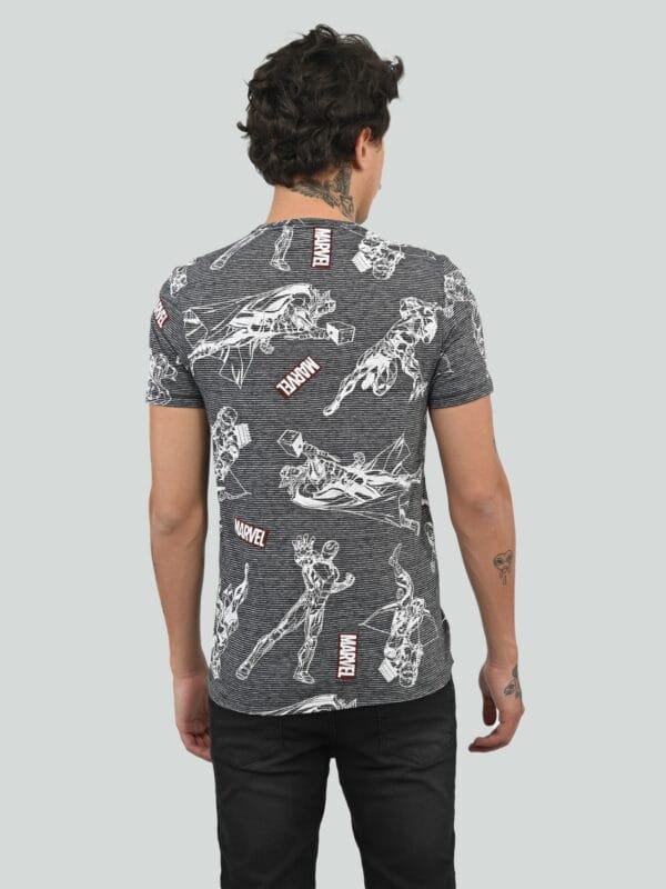 Playera Gris Marvel - Imagen 4