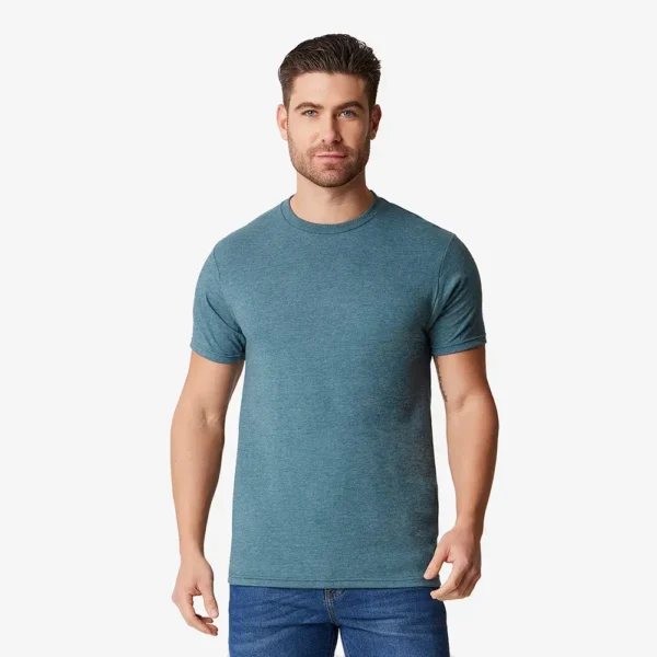 Playera London Cuello Redondo hombre azul marino