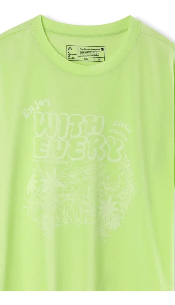 Playera C&a De Mujer Estampada Manga Corta - Imagen 4