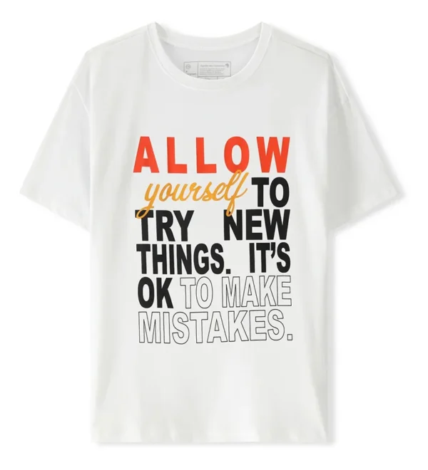 Playera De Mujer C&A Con Estampado Al Frente Básica