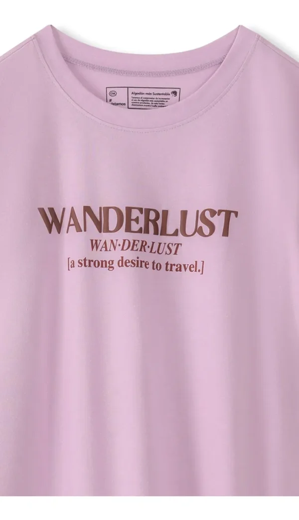Playera C&A De Mujer Estampada Manga Corta - Imagen 3