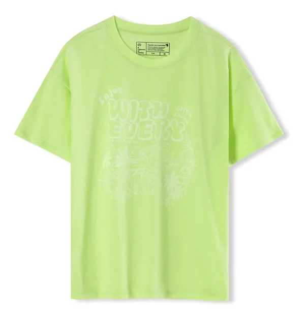 Playera C&a De Mujer Estampada Manga Corta