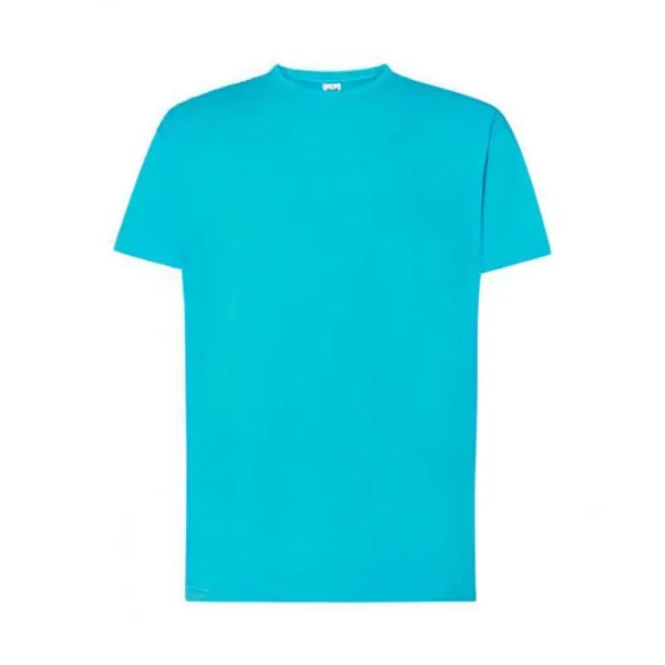 Playera cuello redondo juvenil azul aqua