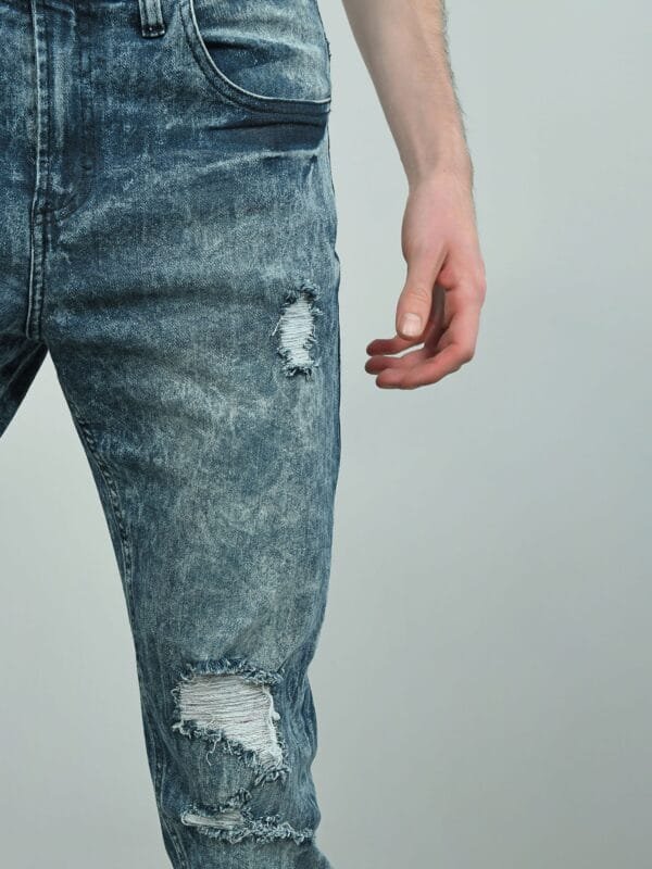 Jeans Acid Wash con Destrucciones CCP - Imagen 3