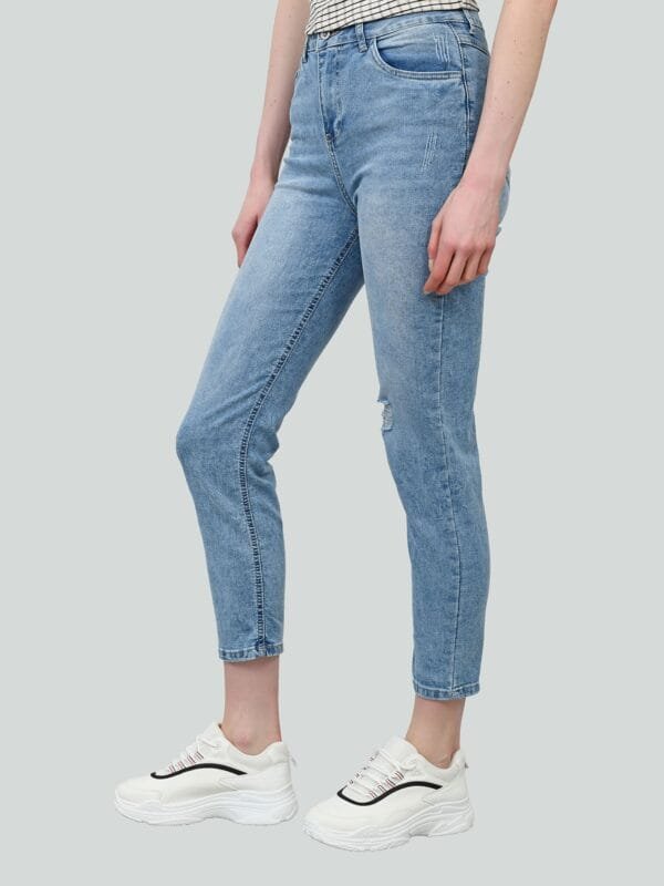 Jeans Mom Slim Stone Medio CCP - Imagen 3