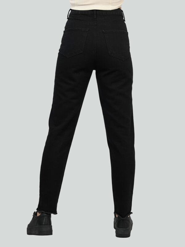 Jeans Mom Slim Rasguños CCP - Imagen 2