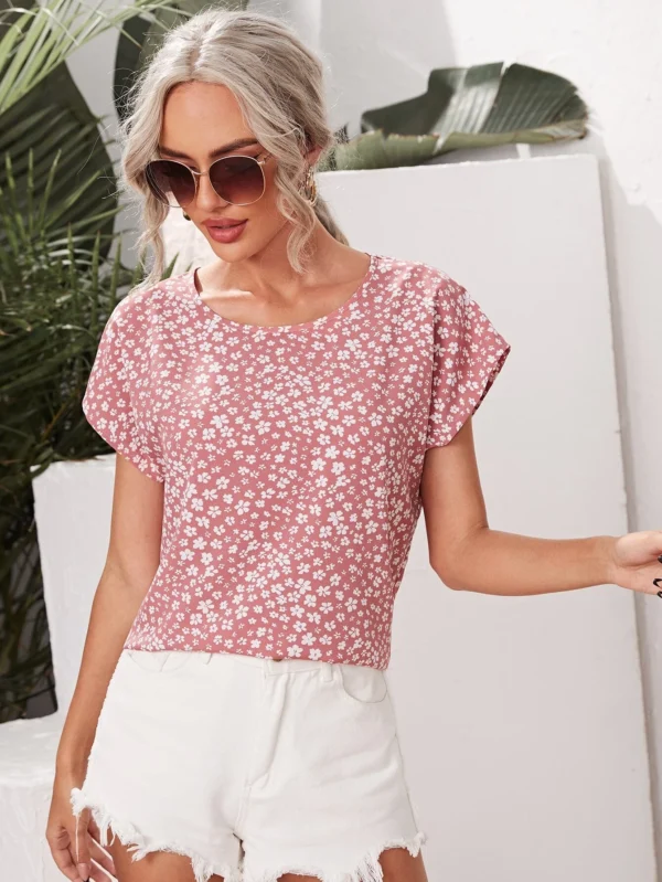 Blusas floral de margarita Bohemio