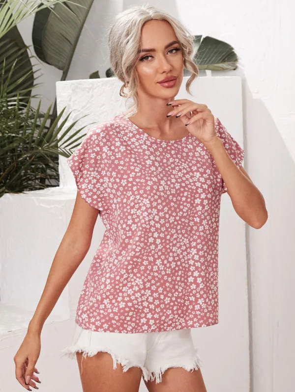 Blusas floral de margarita Bohemio - Imagen 3