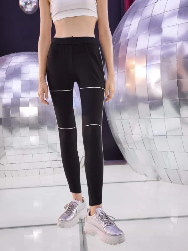 Leggings unido en contraste - Imagen 3
