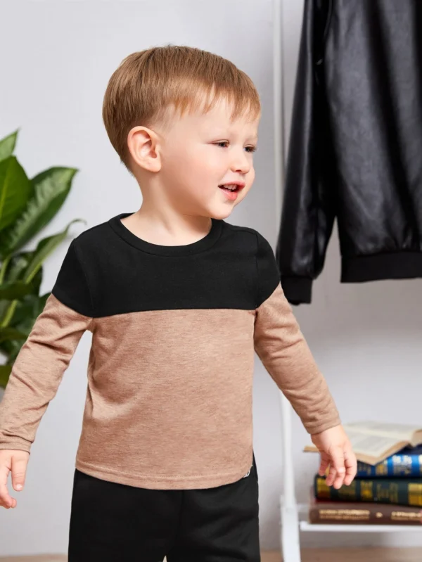 Bebé Camiseta de dos tonos - Imagen 3