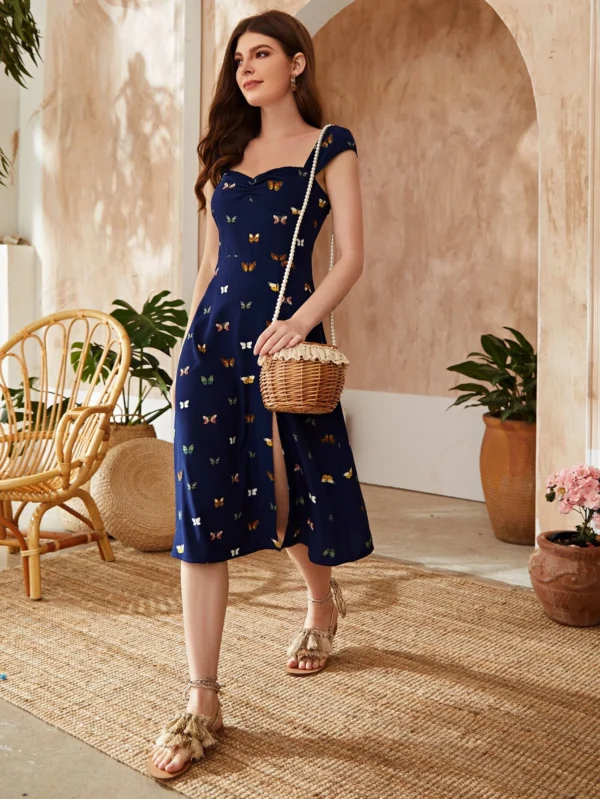 Vestido Cremallera Animal Elegante - Imagen 5