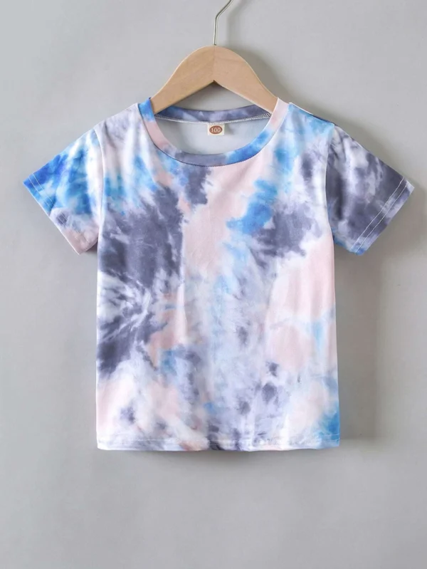 Niñitos Camiseta de tie dye