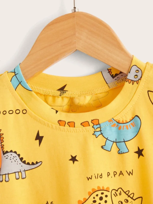 Top tank con estampado de dinosaurio de dibujos animados - Imagen 3