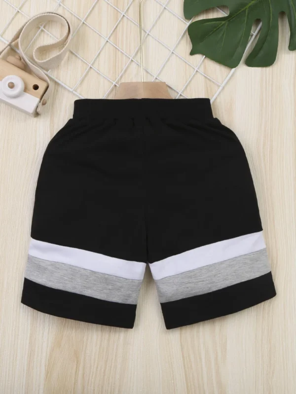 Niñitos Shorts de color combinado - Imagen 4