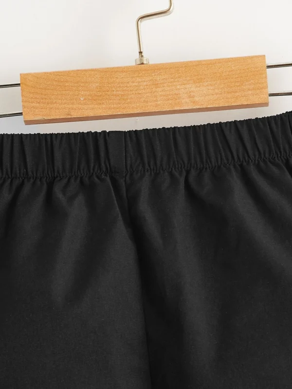 Niñitos Shorts con estampado de expresión - Imagen 2