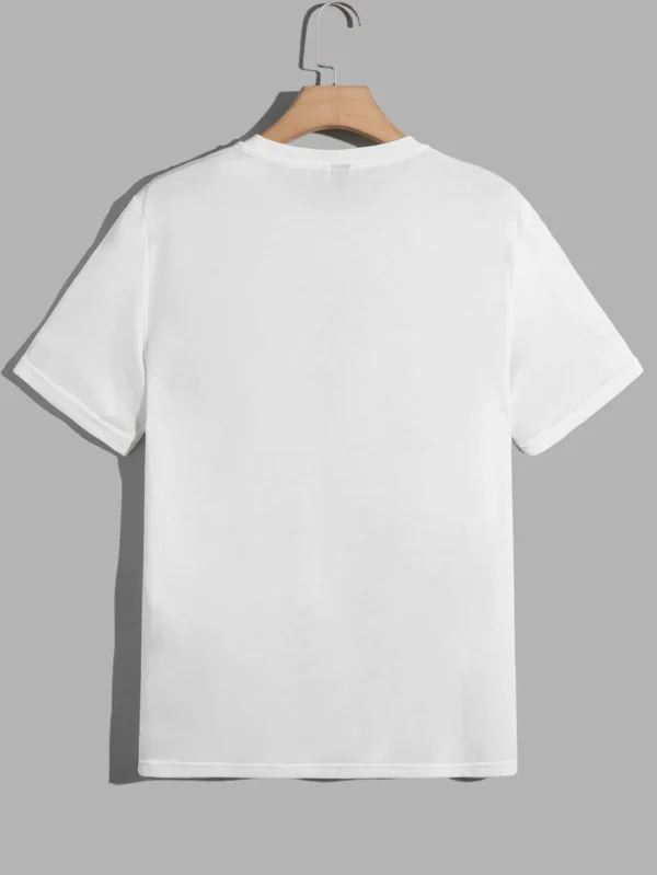 Hombres Camiseta con dibujos animados & con estampado de letra japonesa - Imagen 4