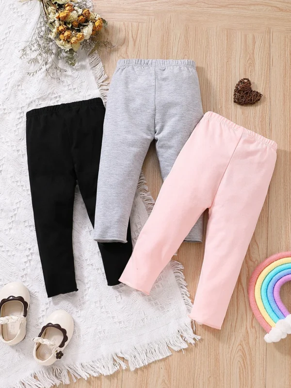 Bebé 3 piezas Pantalones con lazo delantero - Imagen 6