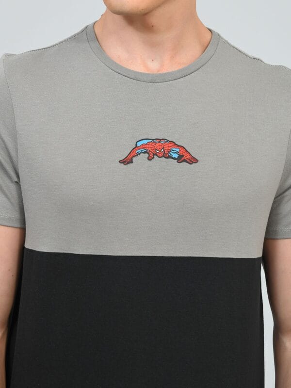 Playera Corte y Parche Spider-Man - Imagen 3