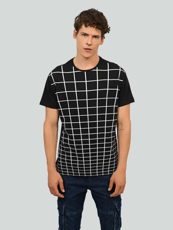 Playera Cuadrícula