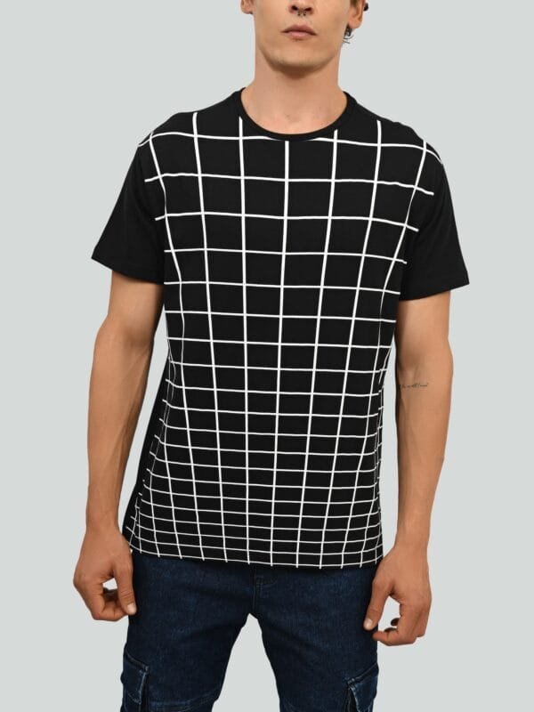 Playera Cuadrícula - Imagen 3