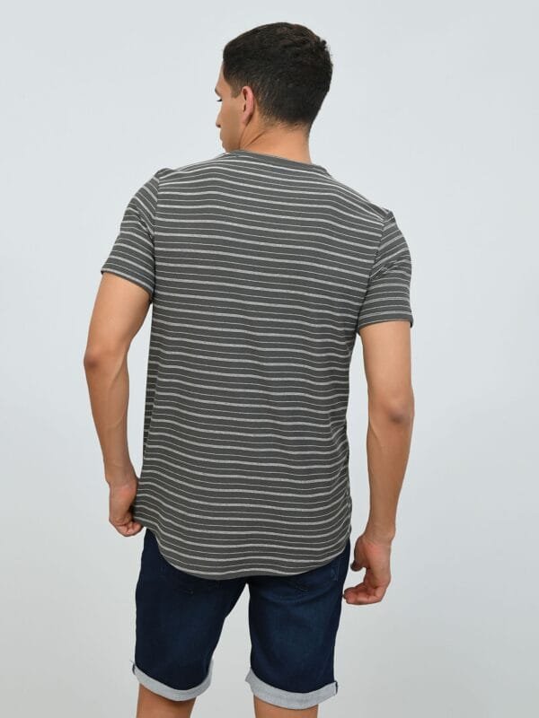 Playera Manga Corta Rayas - Imagen 2