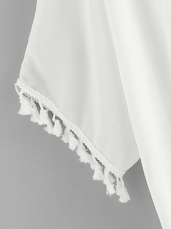 Kimono abierto con borlas - Imagen 2