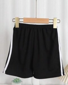 Chico joven Shorts con cinta lateral en contraste