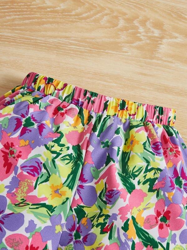 Shorts con estampado floral - Imagen 3