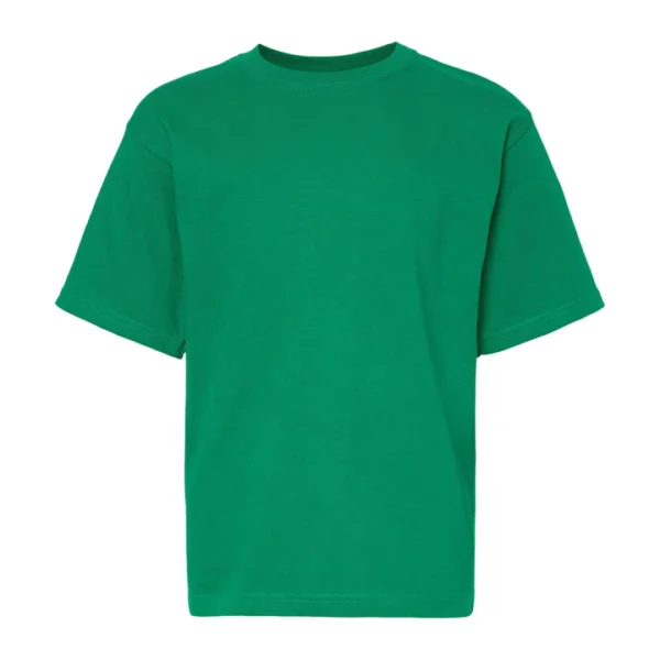 Playera cuello redondo juvenil verde