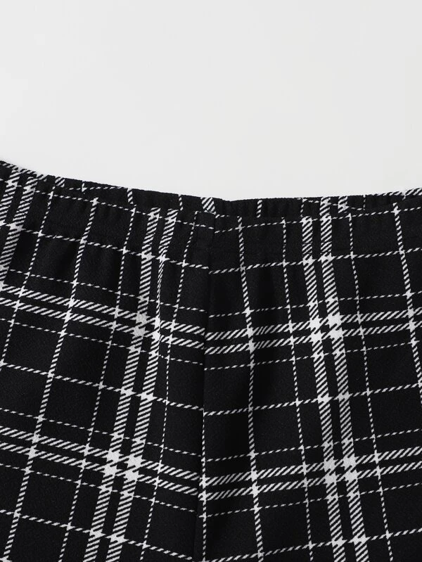 Conjunto top de tirantes tejido de canalé con leggings - Imagen 3