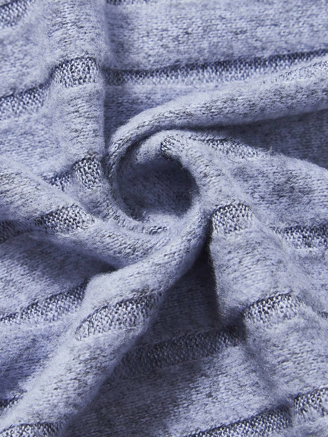 1 pieza Top tank tejido de canalé gris - Imagen 3