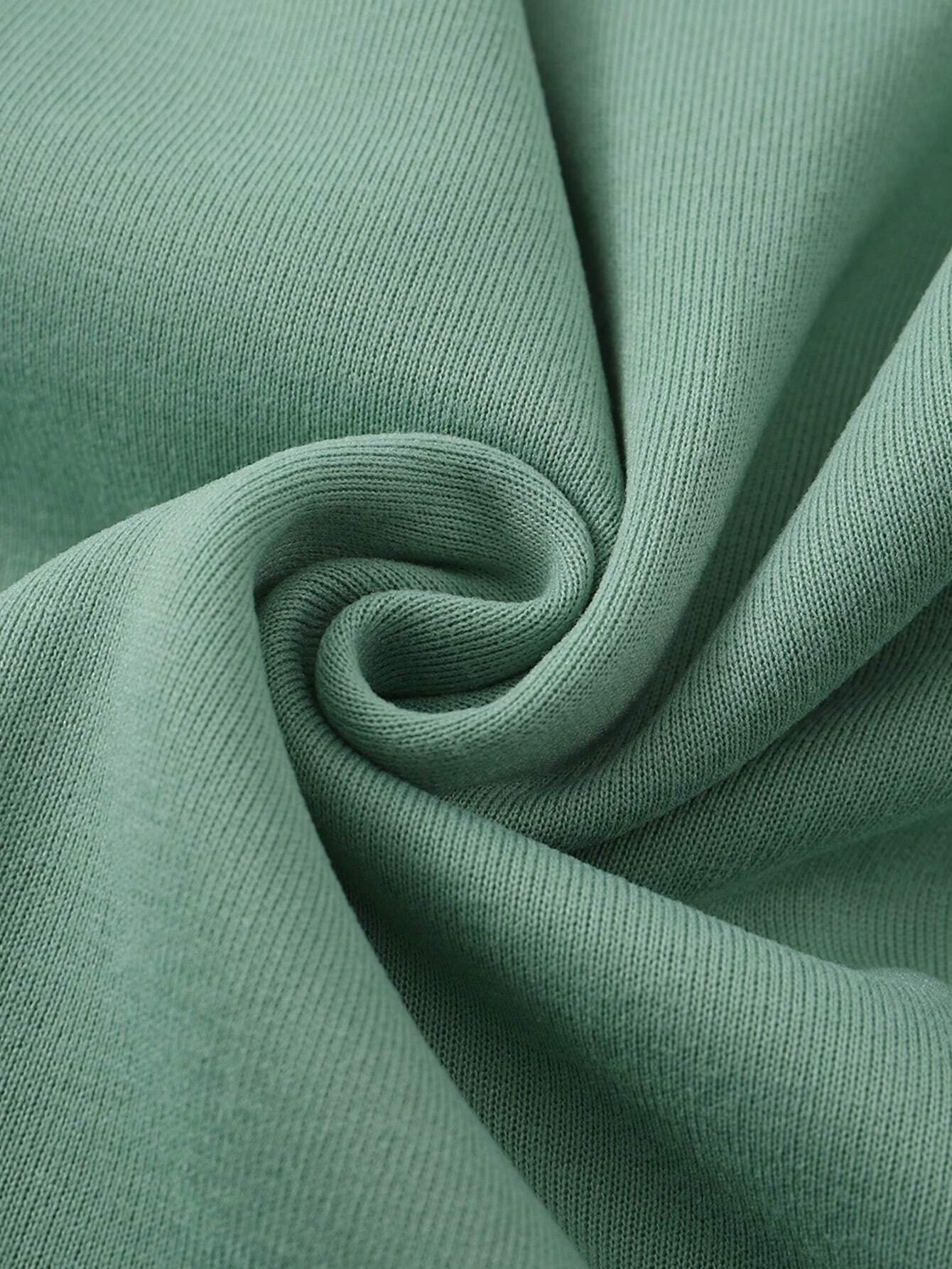 Sudadera con dibujos animados con estampado de pingüino con forro térmico - Imagen 4