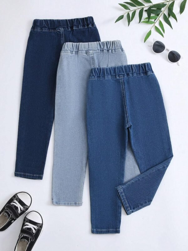 Pantalones Vaqueros Ajustados Básicos - Imagen 2