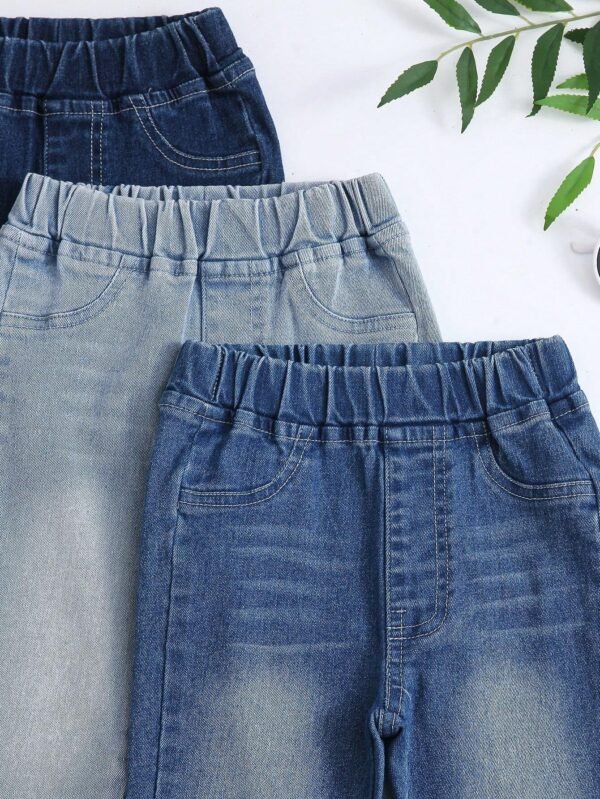 Pantalones Vaqueros Ajustados Básicos - Imagen 3
