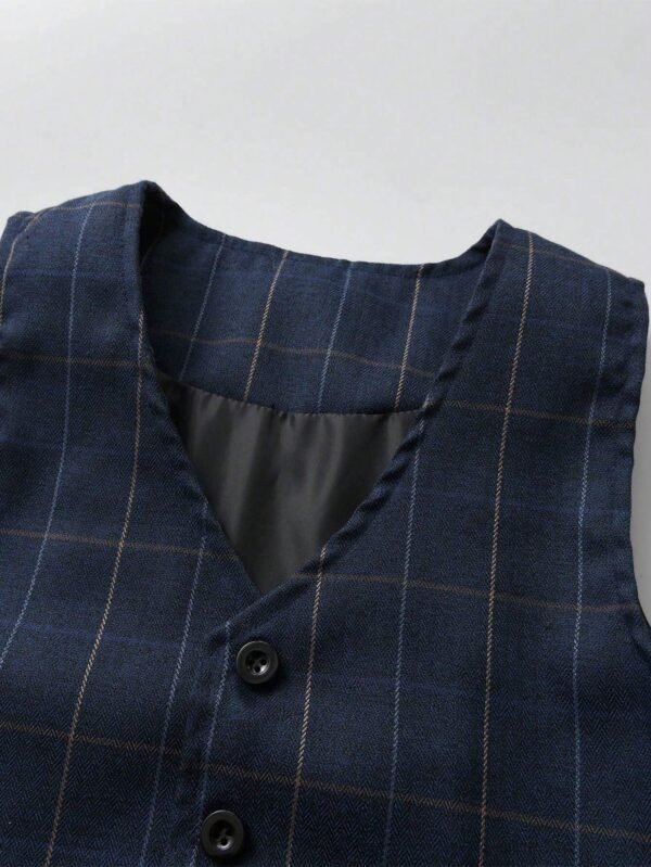Chaleco con pantalones sin lazo Camisa - Imagen 4