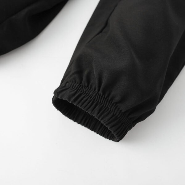Pantalones de patrón de letra de color sólido para niño - Imagen 4