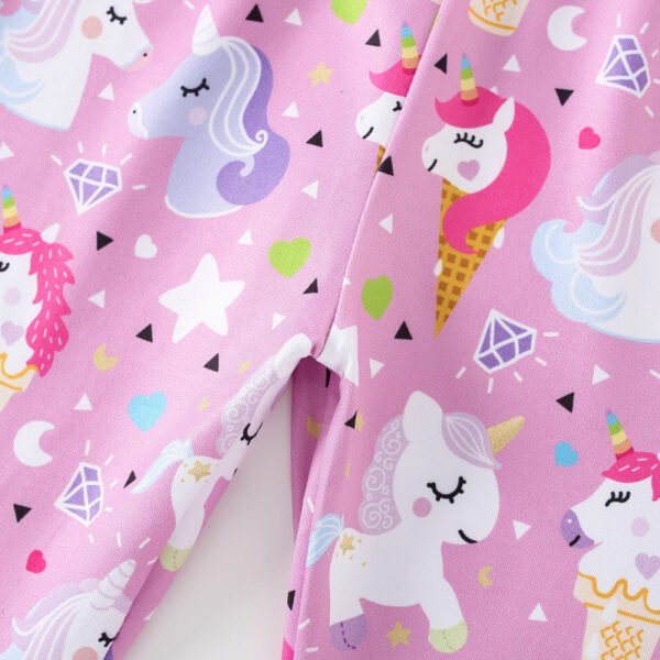 Leggings estampados de animales de dibujos animados para niños - Imagen 4