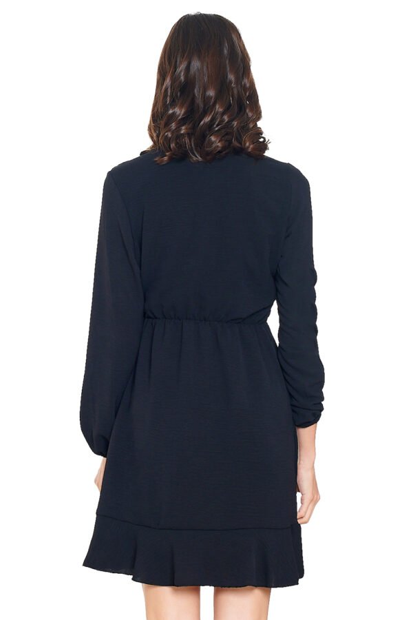 VESTIDO AMARRE Y OLAN LATERAL - Imagen 2
