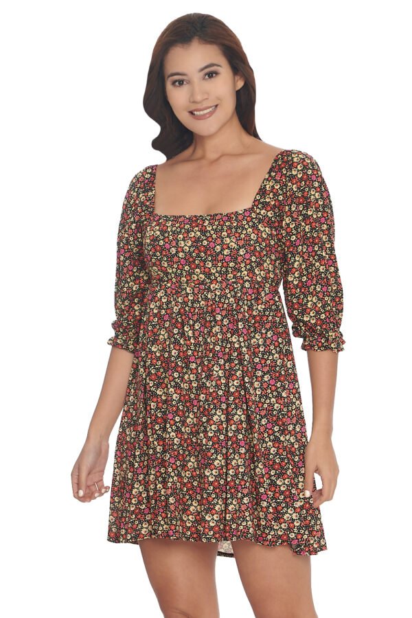 VESTIDO CAMPESINO SMOCK POSTERIOR