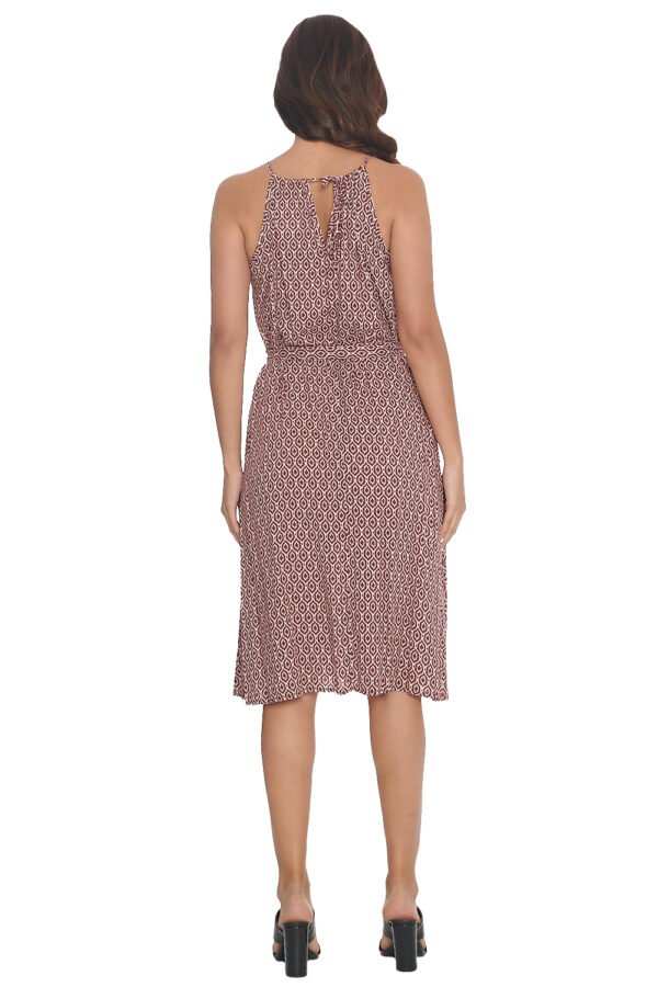 VESTIDO HALTER CINTA DE AMARRE - Imagen 2